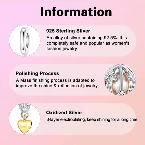 Vista 254 de Abalorios de plata de ley 925 con letras de la A ~ Z, para pulseras, collares, Día de San Valentín, Día de la Madre, joyería regalos para mujeres