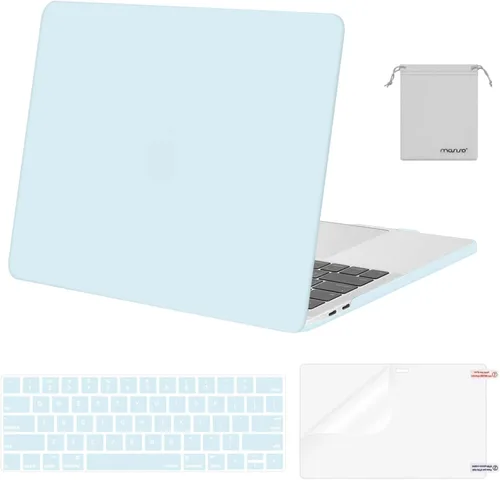 Vista 20 de MOSISO - Carcasa rígida de plástico, cubierta de teclado, protector de pantalla y bolsa de almacenamiento para MacBook Pro 13 pulgadas/33 cm