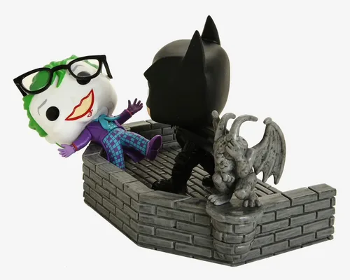 Vista 5 de Funko Pop! Momento de la película: Batman 80th - Batman & Joker (1989), multicolor