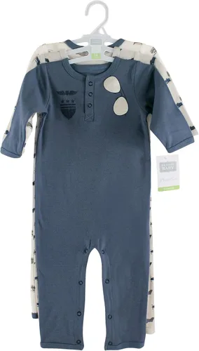 Vista 2 de Hudson - Mameluco unisex de algodón, para bebé
