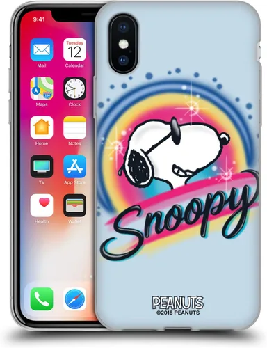 Vista 101 de Head Case Designs Funda de gel con licencia oficial de Peanuts Beach Surf Snoopy Boardwalk Airbrush [protección de grado militar] compatible