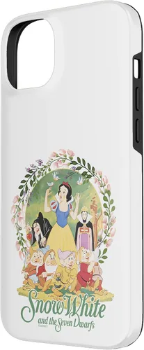 Vista 32 de Disney Blancanieves & The Seven Dwarfs Floral Portrait Case para iPhone 17
