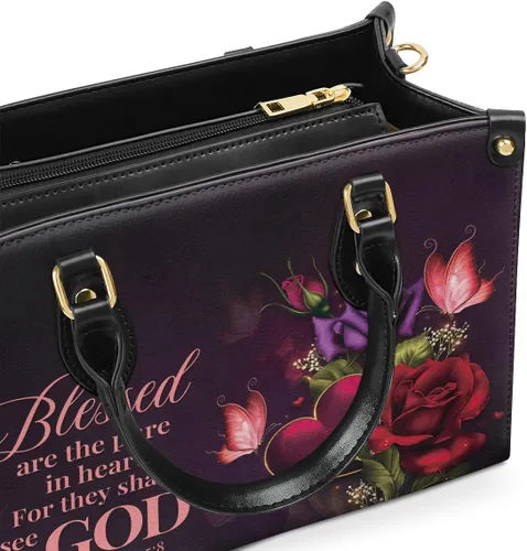 Vista 6 de Bolsos de Cuero Jesuspirit para Mujeres - Bolsos de Biblia, Bolso Religioso - Regalos Cristianos para Mujeres - Regalos del Día de la Madre