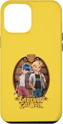 Vista 25 de Funda para iPhone 13 Miraculous Ladybug and Cat Noir The Movie Marinette Adrien