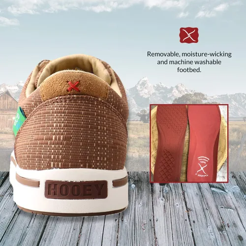 Vista 5 de Twisted X Hooey Lopers Zapatillas de lona para hombre