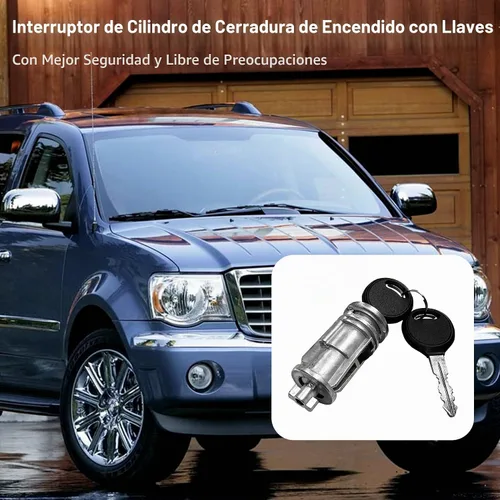 Vista 6 de Cilindro de bloqueo del interruptor de encendido, se adapta a Dodge Ram