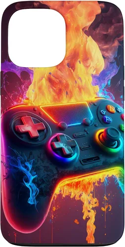 Vista 24 de Gamer Aesthetic Graphic Gaming Video Games Boys Funda para iPhone 17 para adolescentes y niños