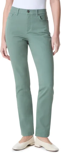 Vista 29 de Gloria Vanderbilt - Pantalones de mezclilla Amanda clásicos, de tiro alto y perneras cónicas petite para mujer Callisto