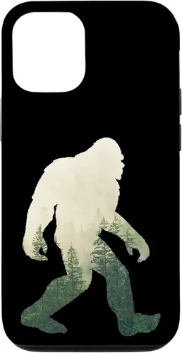 Vista 27 de Carcasa para iPhone X/XS, diseño de Sasquatch Yeti Nature