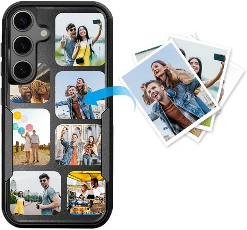 Vista 155 de Funda de teléfono personalizada para Galaxy S20 FE 5G, funda para teléfono multifoto, funda protectora resistente de doble capa a prueba de golpes