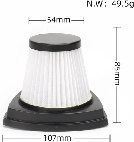 Vista 7 de Filtro HEPA, compatible con accesorios de mano Midea, aspiradora doméstica, piezas de repuesto (color : 1 HEPA)
