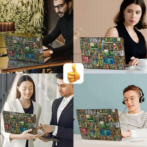 Vista 6 de Funda protectora de plástico para MacBook Air de 11 pulgadas 2015-2010 modelo A1465 A1370, funda protectora de plástico para portátil y cubierta