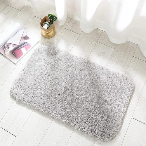 Vista 13 de HUHJYUGE Alfombras de baño antideslizantes lavables de 16 x 24 pulgadas, alfombra de baño súper absorbente, lavable a máquina, larga y ultrasuave
