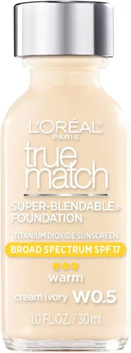 Vista 6 de L'Oréal Paris True Match - Maquillaje supermezclable, alabastro, 1 onza líquida Alabaster