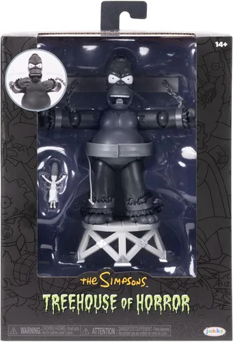Vista 7 de Figuras de acción de Los Simpsons Homer de 5 pulgadas con Mini Marge