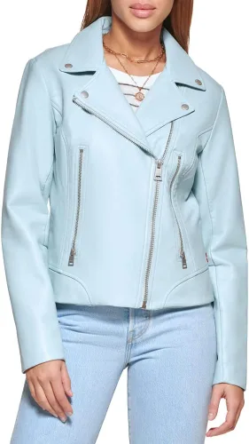 Vista 2 de Levi's Women's Vegan Leather 538 Moto Jacket (Regular & Plus Size)