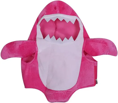 Vista 3 de Plustrong Disfraz de tiburón para niños, disfraz de Halloween para niños pequeños y niñas