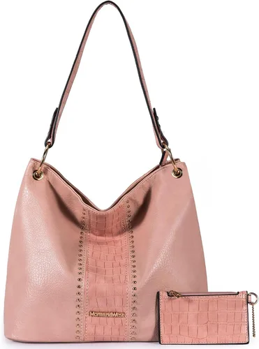 Vista 27 de Carteras para mujer, bolsos hobo para mujer, bolso de hombro holgado *Turquesa