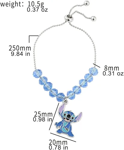Vista 7 de K Ohana Stitch Keychain Ohana Means Family Gifts for Women Men Girls Boys Fashion Jewelry Backpack Accessories