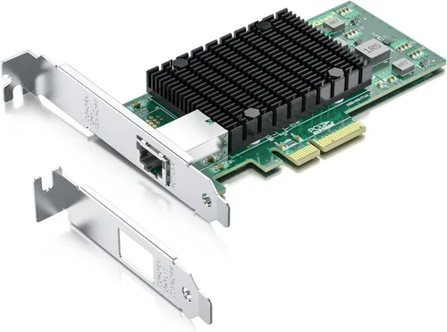 Vista 13 de Tarjeta de red NIC PCI-E SFP+ NIC de 10 Gb, con chipset Broadcom 57810S, puerto SFP+ dual, adaptador LAN Ethernet PCI-E X 8/X16 compatible