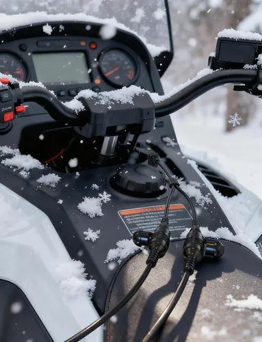 Vista 6 de Mellbree Snowmobiles - Cable divisor en Y de RCA para casco, de 10 pulgadas con conector dorado para calentador y visera o para dos personas