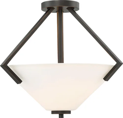 Vista 16 de Nuvo Iluminación 60/6242 - Vanidad transicional de dos luces de Nome Collection en Pwt, Nckl, B/S, Slvr. Acabado