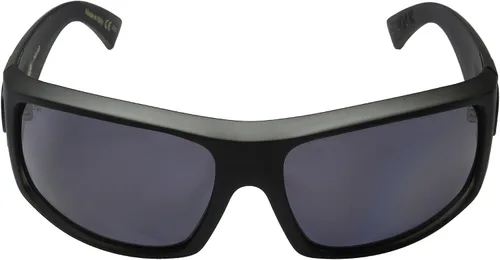Vista 2 de VonZipper Gafas de sol polarizadas de embrague para hombre, marco sin satén negrolente polar poli gris, talla única, Marco sin satén negrolente