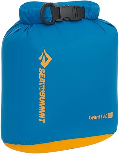 Vista 18 de Sea to Summit eVac Bolsa Impermeable, Bolsa de Compresión con Tapa Enrollable, 3 Litros, Negro Beluga