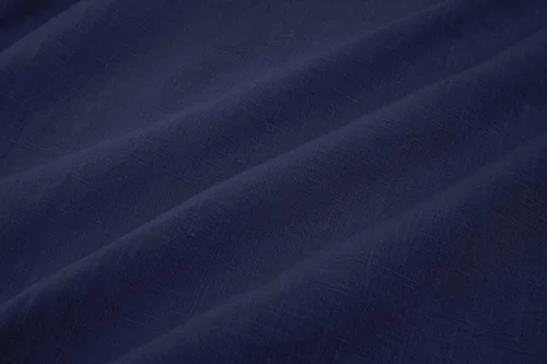 Vista 4 de Xenuay Camisas guayabera de algodón y lino para hombre, camisa de manga larga con botones