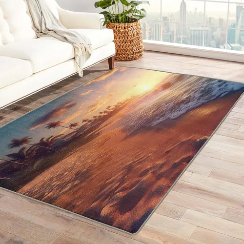 Vista 46 de Alfombra óptica visual de ilusión de vórtice 3D, alfombra de 2 x 3, alfombras lavables para entrada, sala de estar, dormitorio, alfombra de área