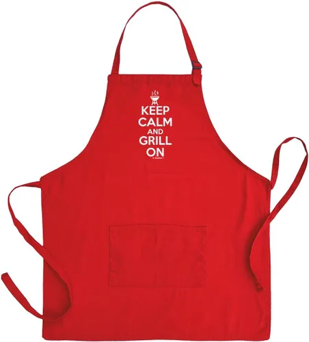 Vista 13 de ThisWear Keep Calm And Bake Cook or Grill On Two Pocket Adjustable Bib Delantal