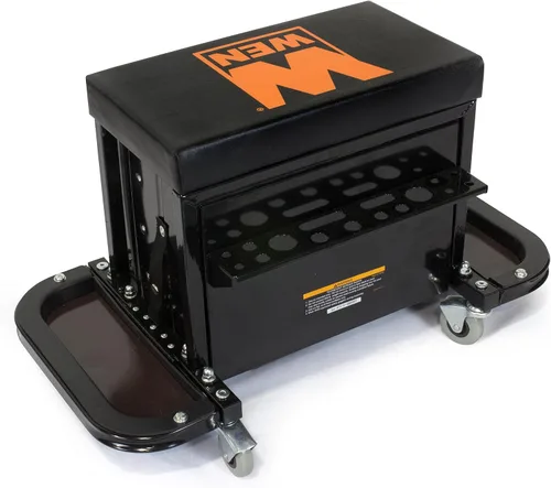 Vista 3 de WEN GG1350 - Asiento de cofre con herramienta de balanceo para garaje con capacidad de 350 libras