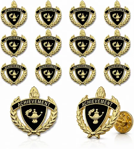 Vista 9 de Shop Awards and Gifts 1 Inch Academic Enamel Lapel Pins Excelencia Académica