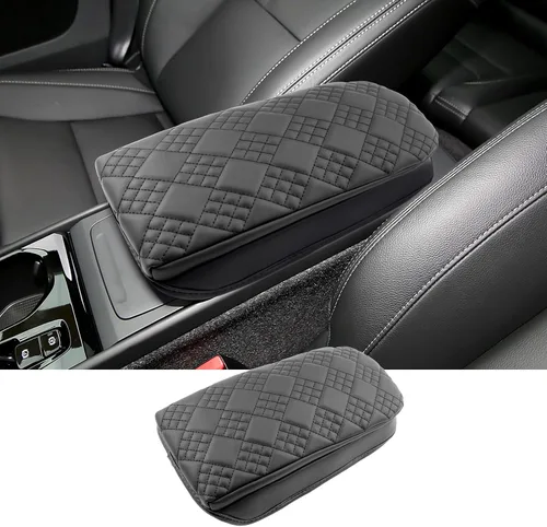 Vista 8 de 2019-2025 2026 Cubierta de Consola Central para Volvo XC40 (Core/Plus/Ultra/Ultimate/Momentum/R-Design/Inscription), Funda de Respaldo de Brazo