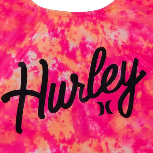 Vista 3 de Hurley Girls' One Piece Swimsuit
