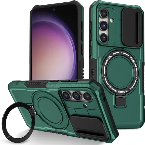 Vista 48 de Funda magnética para Samsung Galaxy Note 20 Ultra, soporte para teléfono, funda protectora mate a prueba de golpes, funda protectora para teléfono