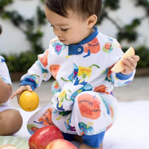 Vista 184 de Burt's Bees Baby - Pijama de una pieza para bebé, mameluco para dormir y jugar, algodón 100% orgánico, cremallera frontal