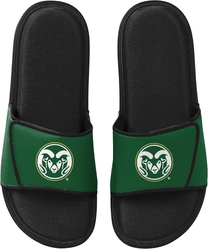 Vista 207 de FOCO Sandalias deportivas de espuma para ducha con logotipo de equipo universitario de la NCAA para hombre