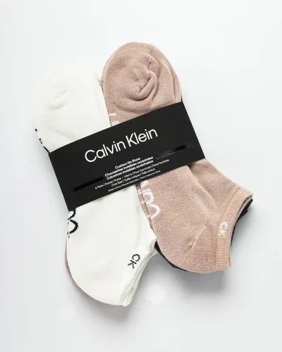 Vista 112 de Calvin Klein Calcetines para hombre, mezcla de algodón, acolchados, sin talla, forro de calcetines atléticos (6 unidades)