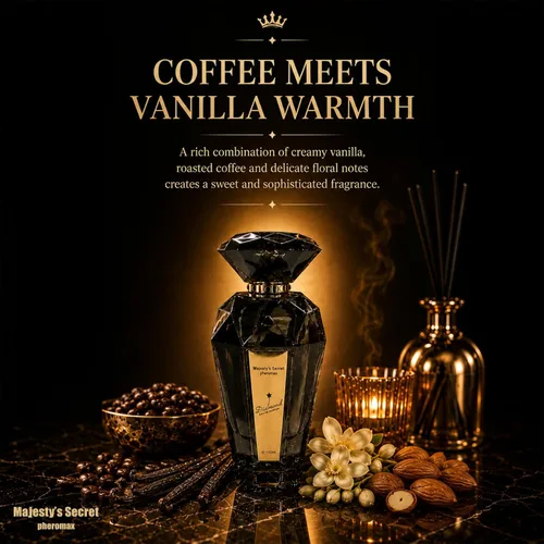 Vista 3 de TAN Noir Shine Perfume para mujer, 3.4 onzas líquidas, Eau de Parfum en aerosol, fragancia Sweet Vanilla Coffee Gourmand con notas de jazmín