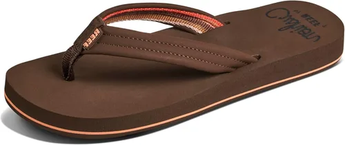 Vista 11 de Reef Brisa - Sandalia acolchonada para mujer. Negro/Negro