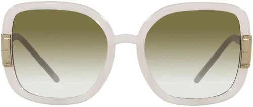 Vista 2 de Tory Burch TY9063U - Gafas de sol para mujer color marfil lechoso gradiente 56 Marfil lechoso