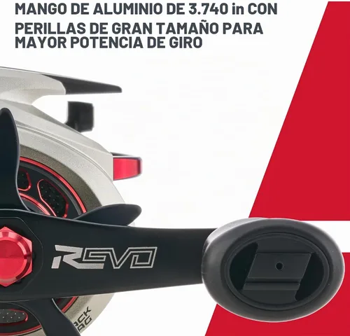 Vista 9 de Abu Garcia Revo STX Carrete de Pesca Baitcast de Perfil Bajo