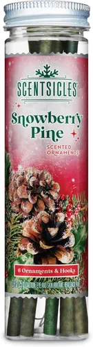 Vista 11 de Scentsicles - Varillas aromáticas de adorno de otoño y manzanas, 1 botella (6 varillas en total)