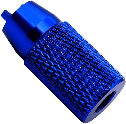 Vista 3 de 8 tuercas de interruptor de transmisor de control de aluminio y llave de instalación compatibles con control remoto Futaba JR/frsky interruptor