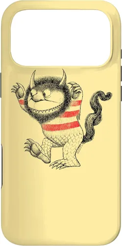 Vista 22 de Where The Wild Things are Line Art - Carcasa para iPhone 17