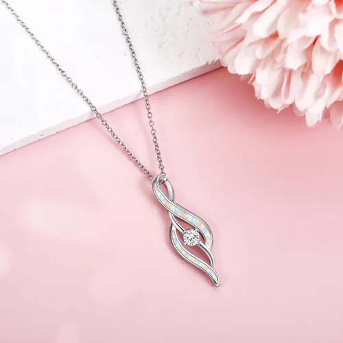 Vista 2 de Collar de moissanita para mujer, plata de ley 925, colgante de árbol de la vida, collar de diamantes de moissanita, collar con colgante
