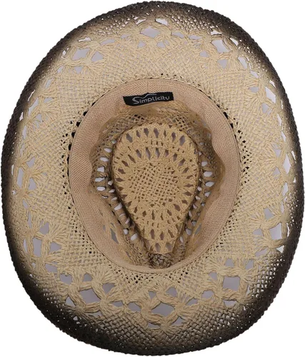 Vista 39 de Sombrero vaquero de paja con banda decorada, para disfraces de niños, de Simplicity