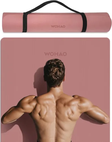 Vista 11 de Extra Wide & Thick 8mm Yoga Mat, 72"x31.5