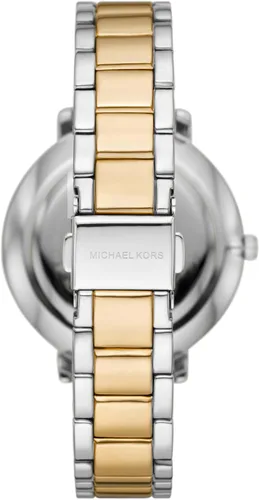 Vista 3 de Michael Kors Pyper - Reloj de acero inoxidable para mujer, con correa de acero, cuero o silicona